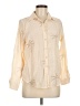 NY Collection Ivory Long Sleeve Blouse Size M (petite) - photo 1