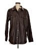 Stoosh 100% Polyurethane Brown Faux Leather Jacket Size M - photo 1
