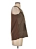 Ann Taylor Brown Sleeveless Blouse Size S - photo 4