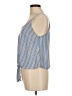 Lush 100% Polyester Blue Sleeveless Blouse Size M - photo 5