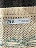 Zara 100% Polyamide Print Tan Pullover Sweater Size S - photo 7