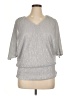 Chaus Silver 3/4 Sleeve Top Size 1X - photo 1