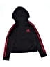 Adidas 100% Polyester Black Track Jacket Size 14 - photo 1