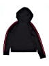 Adidas 100% Polyester Black Track Jacket Size 14 - photo 2