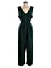 Calvin Klein Solid Green Jumpsuit Size 16 - photo 1