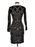 Young Threads Chevron-herringbone Gray Cocktail Dress Size M - photo 2