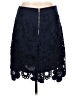 Aqua 100% Polyester Blue Casual Skirt Size L - photo 2