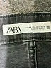 Zara Chevron-herringbone Black Jeans Size 12 - photo 7