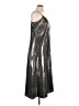 Old Navy Metallic Silver Cocktail Dress Size XL - photo 4
