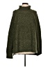 Mia + Tess Tweed Green Turtleneck Sweater Size L - photo 1