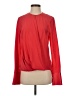 Rag & Bone 100% Silk Red Long Sleeve Silk Top Size S - photo 1