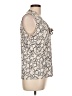 Unbranded Ivory Sleeveless Blouse Size L (estimated) - photo 4