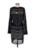 BCBGMAXAZRIA 100% Polyester Print Black Casual Dress Size M - photo 2