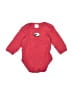 Sofia Bean Red Long Sleeve Onesie Size 0-3 mo - photo 1