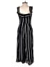 By & By 100% Polyester Stripes Black Jumpsuit Size 0 - photo 2