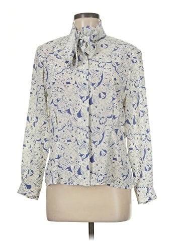 Evan Picone Long Sleeve Blouse (view 1)