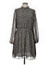 Boden 100% Polyester Paisley Gray Casual Dress Size 10 - photo 1