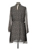 Boden 100% Polyester Paisley Gray Casual Dress Size 10 - photo 2