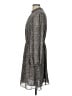 Boden 100% Polyester Paisley Gray Casual Dress Size 10 - photo 5