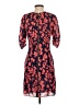 Whistles Print Red Cocktail Dress Size 4 - photo 2