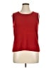 Talbots Red Sleeveless Top Size 1X - photo 1