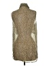 Equipment Animal Print Multi Color Gold Sleeveless Button-Down Shirt Size M - photo 2