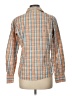 Wrangler Jeans Co Plaid Orange Long Sleeve Button-Down Shirt Size L - photo 2