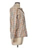 Wrangler Jeans Co Plaid Orange Long Sleeve Button-Down Shirt Size L - photo 4