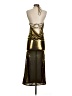 Unbranded Metallic Gold Cocktail Dress Size S - photo 2