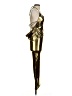 Unbranded Metallic Gold Cocktail Dress Size S - photo 4