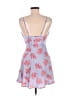 Assorted Brands 100% Polyester Floral Blue Cocktail Dress Size M - photo 2