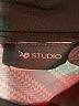AB Studio Chevron-herringbone Black Formal Skirt Size S - photo 4