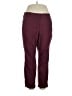 Lane Bryant Solid Burgundy Active Pants Size 16 - photo 1
