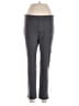 Ecru Solid Gray Active Pants Size L - photo 1