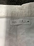 Zara Solid Ivory Long Sleeve Button-Down Shirt Size 8 - photo 3