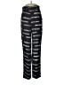 Della Print Black Casual Pants Size M - photo 1