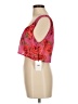 LPA 100% Polyester Pink Sleeveless Blouse Size M - photo 5