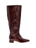 Veronica Beard 100% Leather Burgundy Brown Boots Size 5 1/2 - photo 1