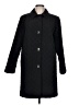 Dana Buchman 100% Acetate Black Coat Size L (estimated) - photo 1