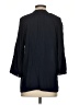 Ichi 100% Viscose Black 3/4 Sleeve Button-Down Shirt Size XS - photo 2