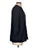 Ichi 100% Viscose Black 3/4 Sleeve Button-Down Shirt Size XS - photo 4
