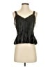 Let Me Be 100% Polyester Black Sleeveless Blouse Size S - photo 1