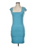 No Boundaries Solid Blue Cocktail Dress Size M - photo 1