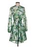 Assorted Brands Paisley Green Cocktail Dress Size XS - photo 1