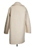 NVLT 100% Polyester Ivory Coat Size S - photo 2