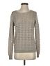 Parker Chevron-herringbone Gray Pullover Sweater Size XS - photo 1