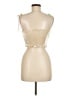 Zara Tan Sleeveless Top Size M - photo 2