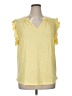 Unbranded Yellow Short Sleeve Top Size XL - photo 1