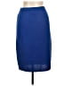 St. John Color Block Blue Casual Skirt Size 8 - photo 2