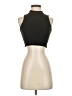 Blue Blush 100% Cotton Black Tank Top Size S - photo 1